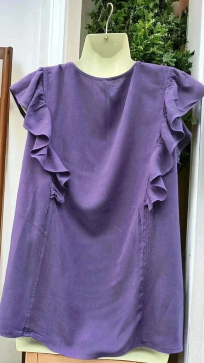 Chemise violette women 🌹38 🌹 - photo numéro 2