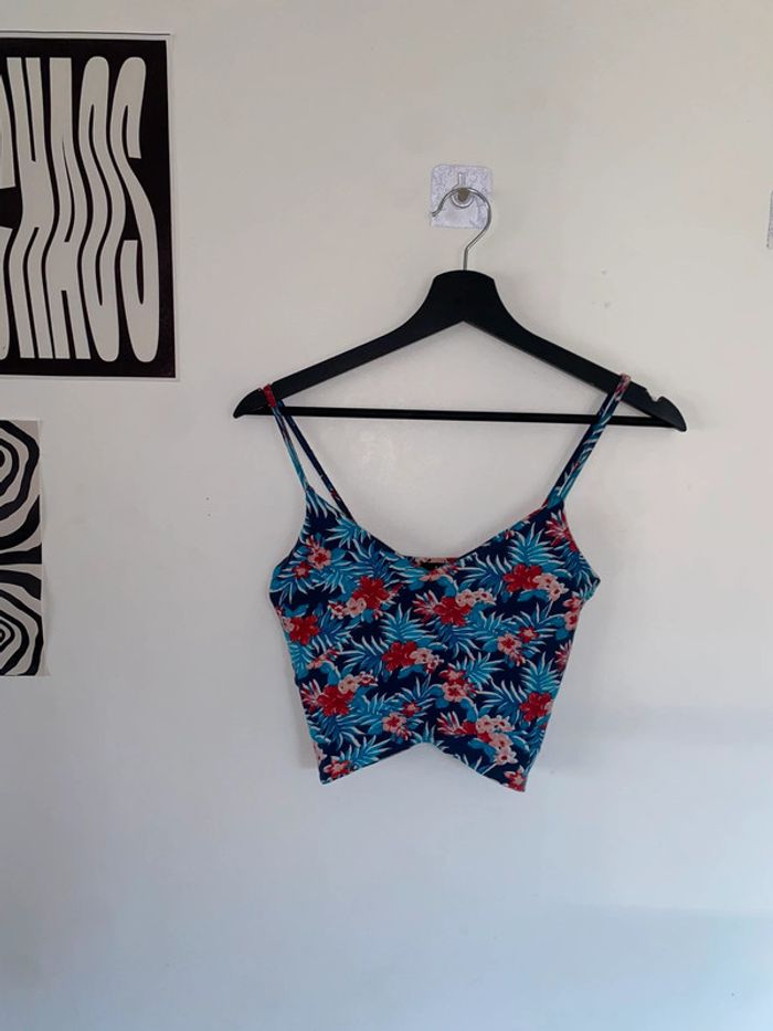 Crop Top Fleuri - photo numéro 2