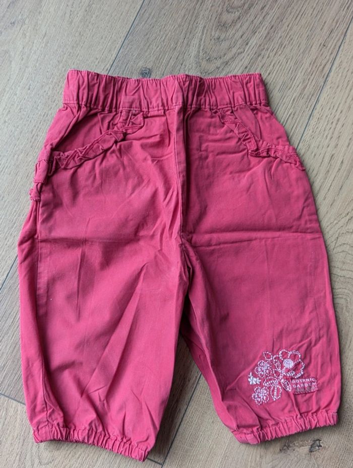 Lot de 2 pantalons légers taille 6 mois - photo numéro 4