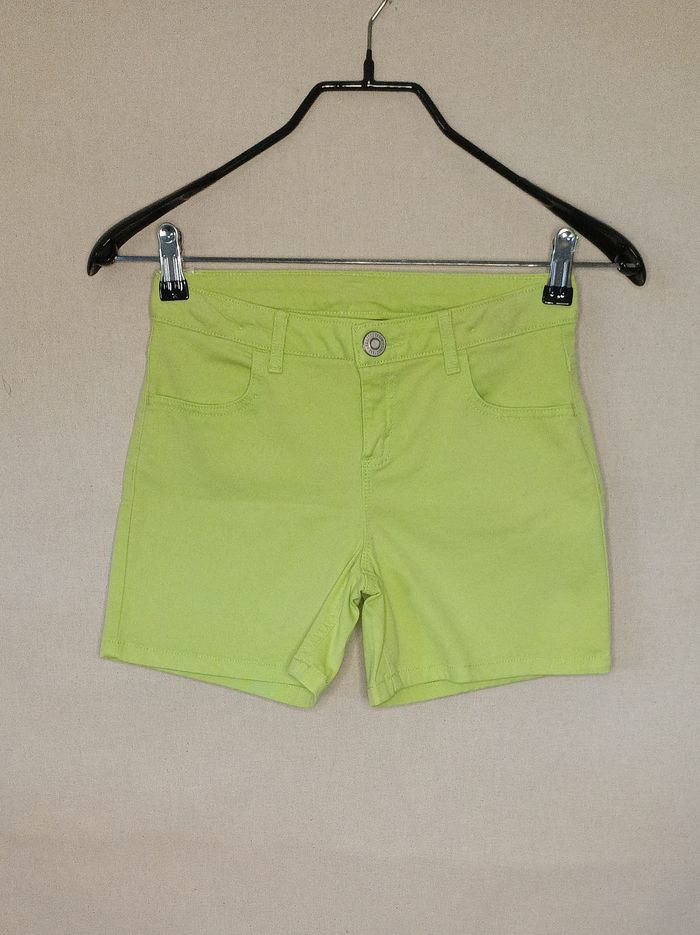 🩳 Short fille 12 ans – C&A – Vert clair - photo numéro 3