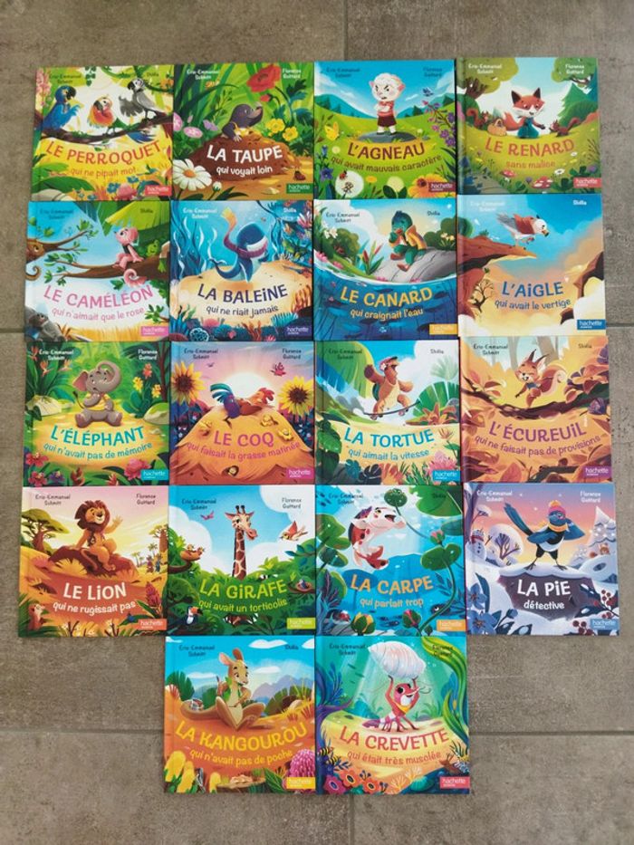 Collection complète macdo contes d'animaux étonnants