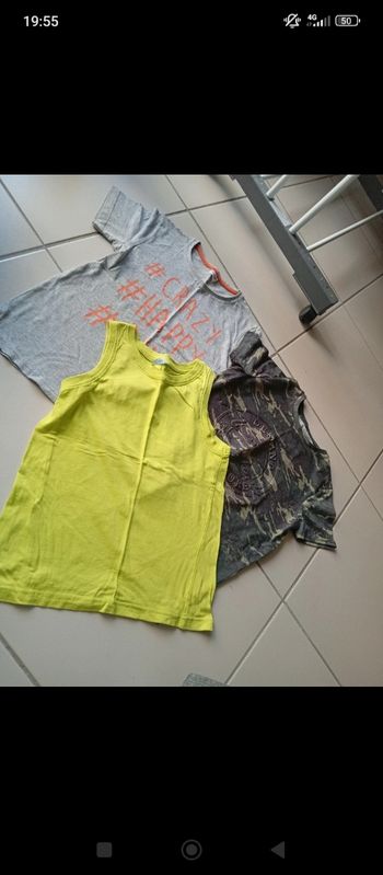 Lot de 3 tee shirts 10 ans