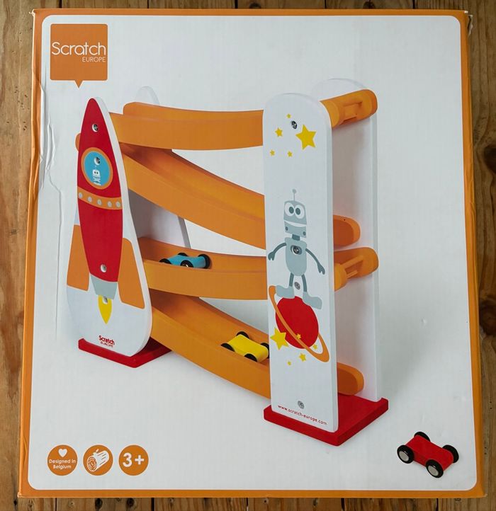 Circuit voiture en bois