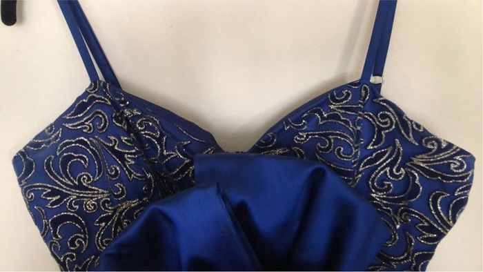 Robe longue bleue – Taille 38 à 42 - photo numéro 3