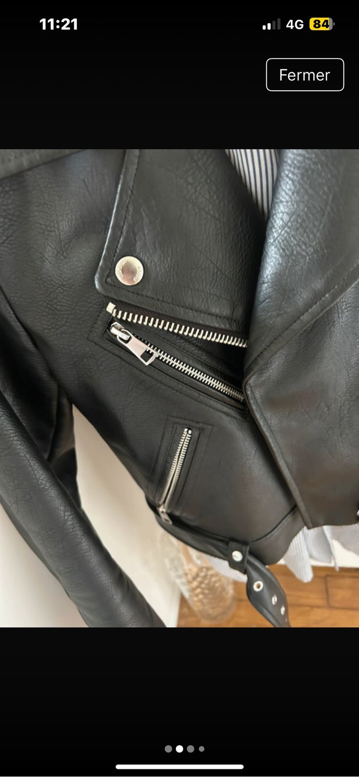 Veste cuir perfecto - photo numéro 4