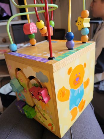 Lot jeux éducatif  en bois