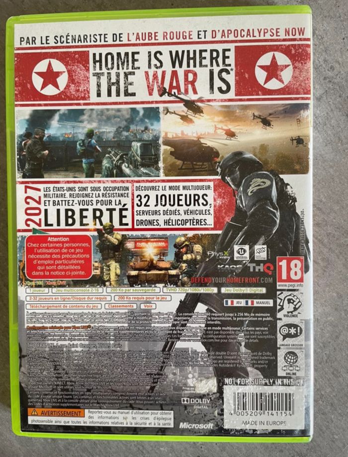 Homefront Xbox360 - photo numéro 2