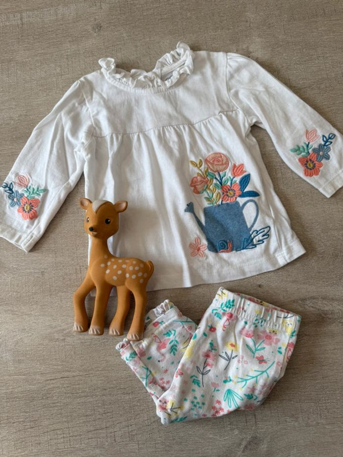 Ensemble bébé fille 6 mois