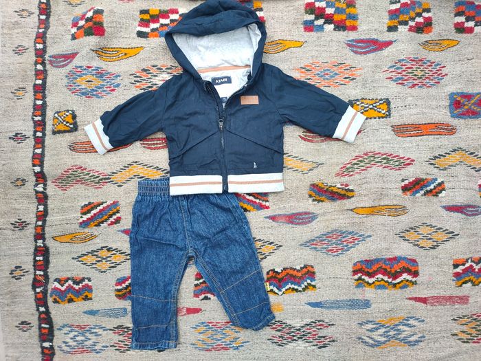 Ensemble mi-saison bébé garçon 12 mois