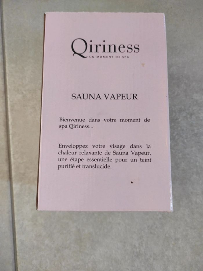 Sauna vapeur électrique qiriness - photo numéro 2