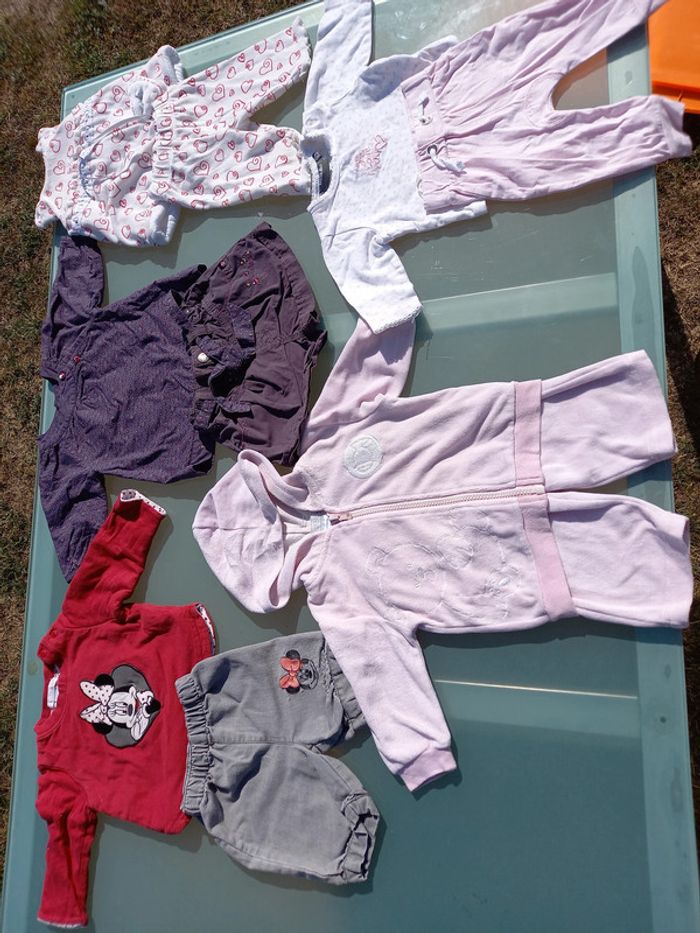 lots de vêtements fille 3 mois 57 pieces - photo numéro 2