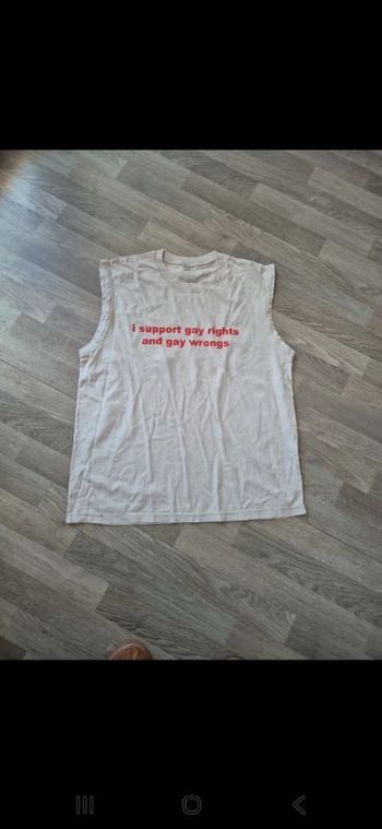 Débardeur femme taille XL