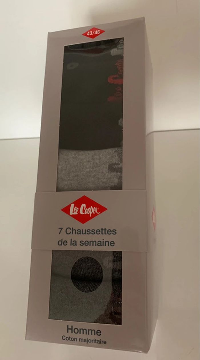 Lot de 7 paires de chaussettes Lee Cooper - photo numéro 4