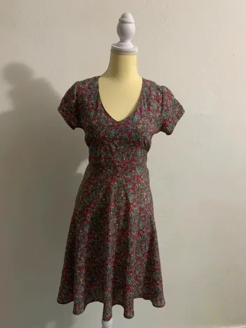 Robe Fleurie Dos-Nu Pauline B – Taille M