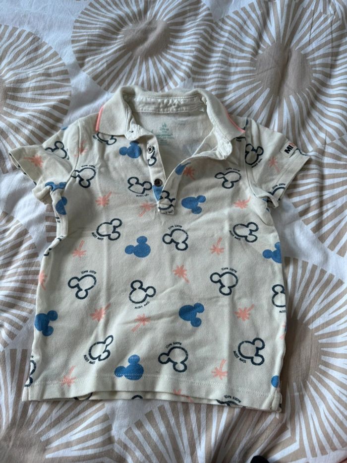 Polo manches courtes Disney