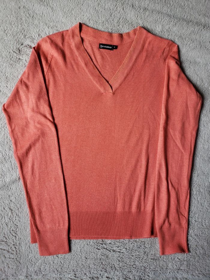 Pull fin col V taille 1