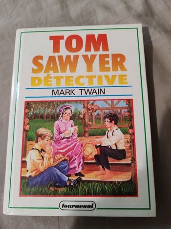 Album pour enfants Tom Sawyer détective