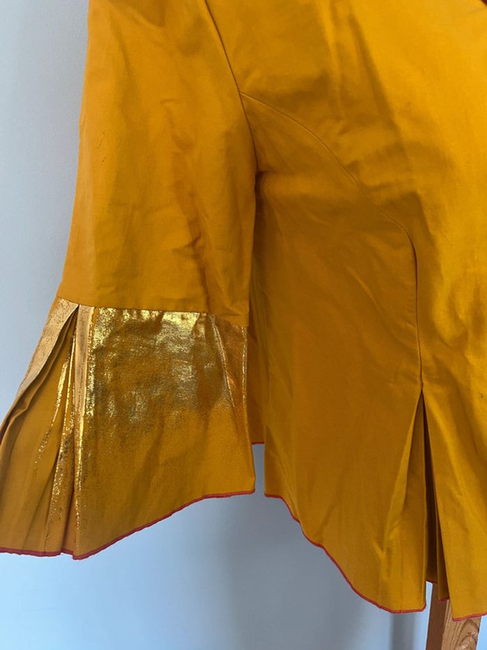 Veste moutarde brillante Louise Della - Taille 3 - Manches mi-longues - photo numéro 3