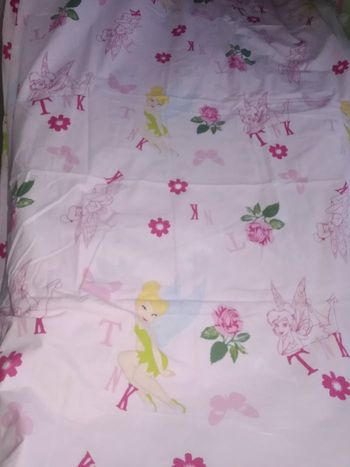 Housse de couette 1 personne + taie d'oreiller
Fée clochette