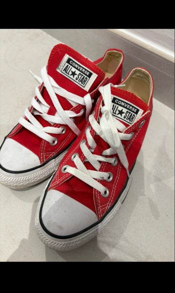 Converse rouge 