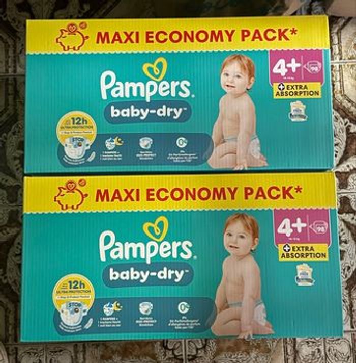 Couches Pampers Baby-Dry