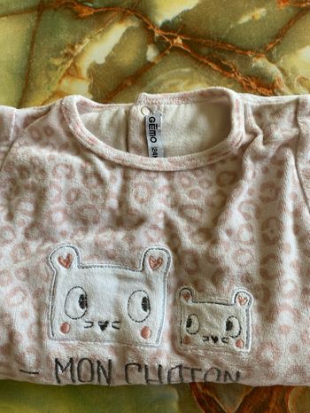 Combinaison pyjama bébé