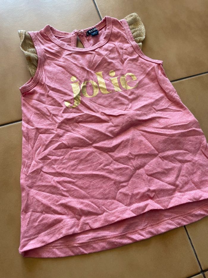 T shirt fille 4 ans - photo numéro 2