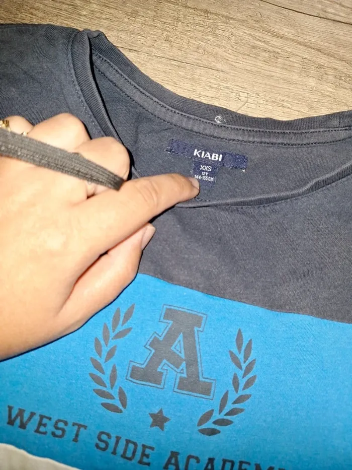 Tee shirt kiabi XXS 12 ans - photo numéro 4