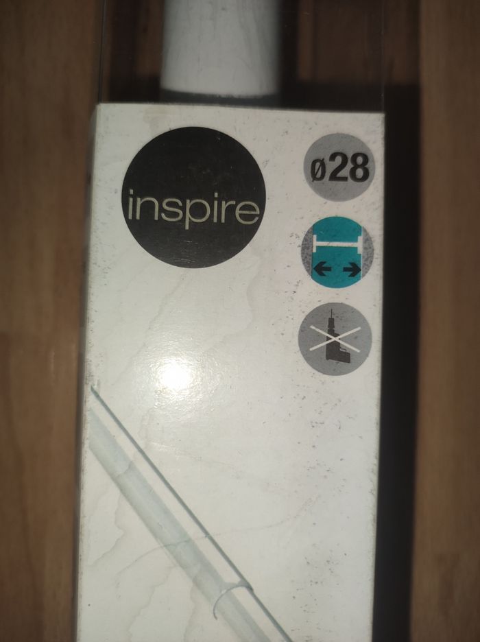 Barre à rideau easy fix system Inspire neuve - photo numéro 3