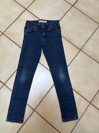 Pantalon jeans denim 10ans Monoprix