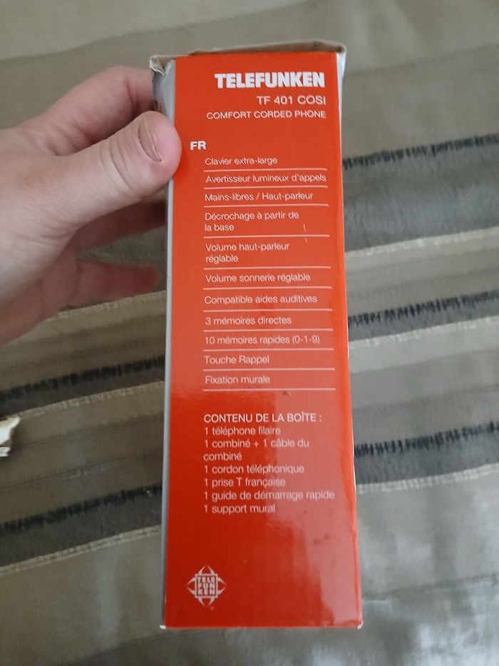 Téléphone fixe filaire - photo numéro 4