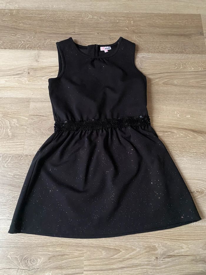 Petite robe noire, Lili marelle taille huit ans, filles soirée