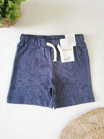 Short bleu savane Vertbaudet 3 Ans