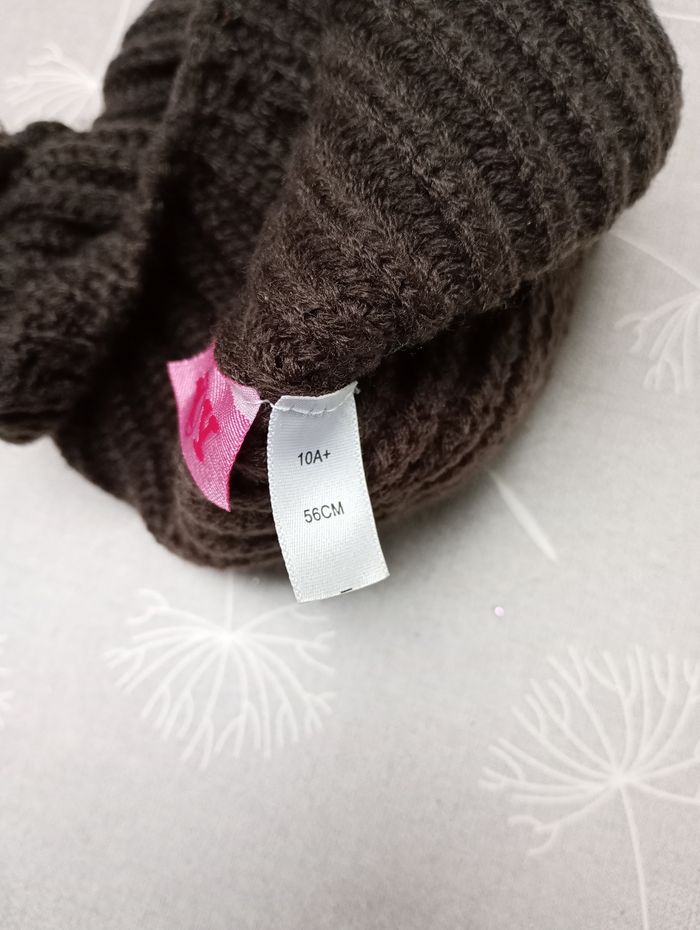 Casquette tricot marron - photo numéro 4