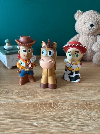 Lot de 3 figurines pour le bain