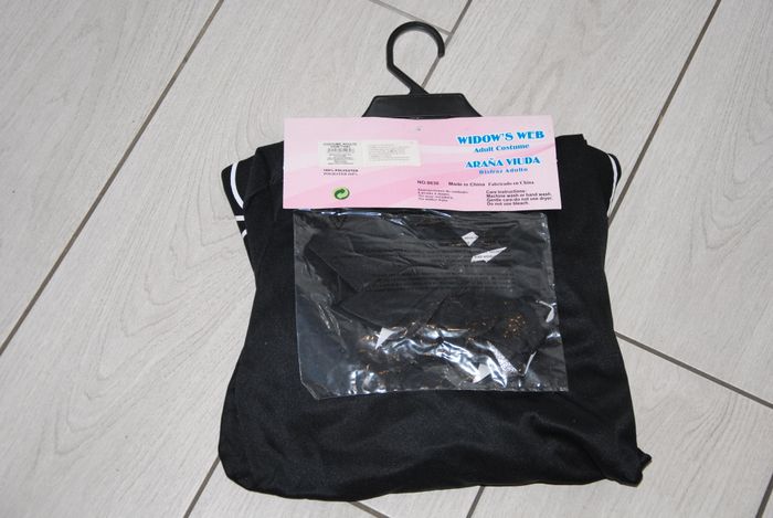 Déguisement veuve noir halloween femme S/M - photo numéro 2
