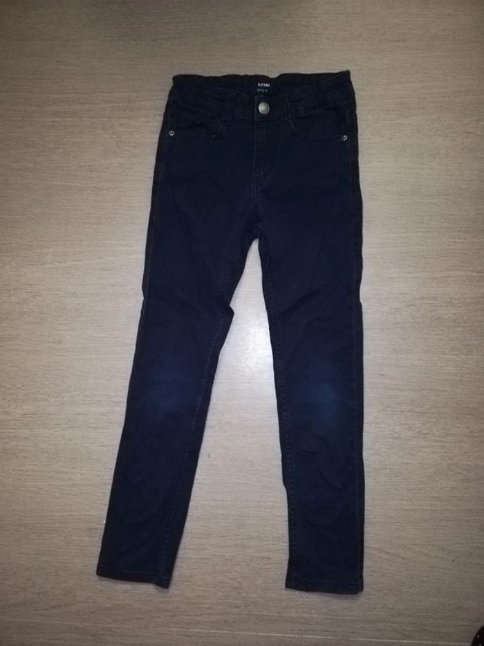 Pantalon skinny fit bleu marine