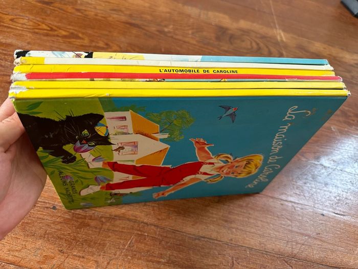 Lot de 6 Grands Albums Hachette anciens livres Caroline Pierre Probst bd vintage - photo numéro 8