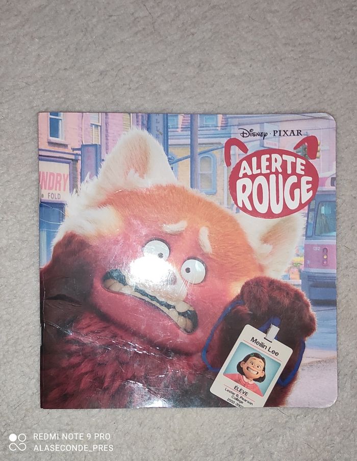 Livre alerte rouge