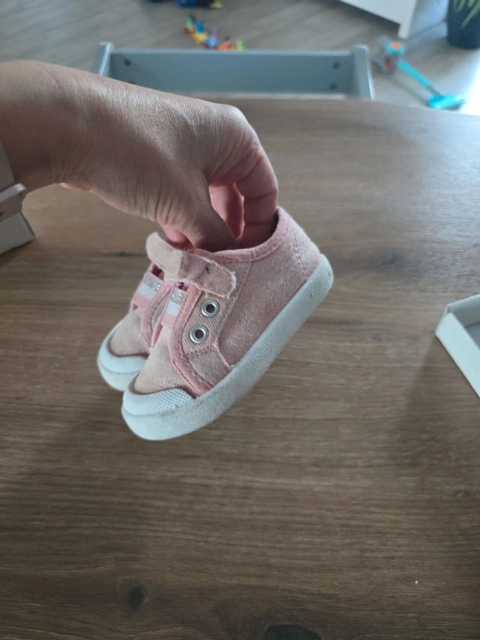 Basket rose paillette - photo numéro 2