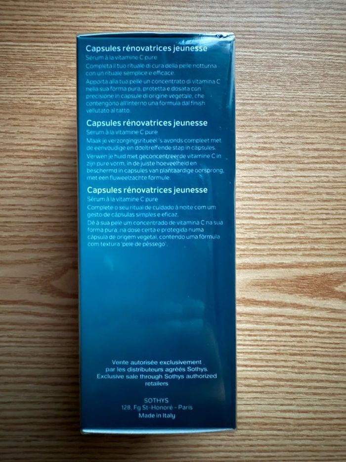 Sothys noctuelle capsules rénovatrices jeunesse - photo numéro 2