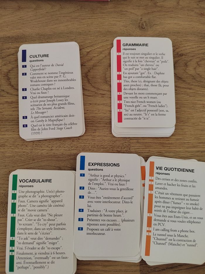 Jeu de cartes questions reponses - photo numéro 2
