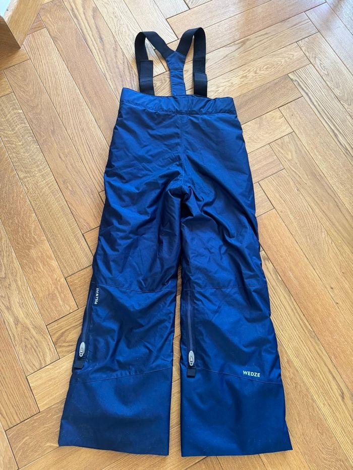 Pantalon de ski bleu marine 10/12 ans décathlon - photo numéro 2