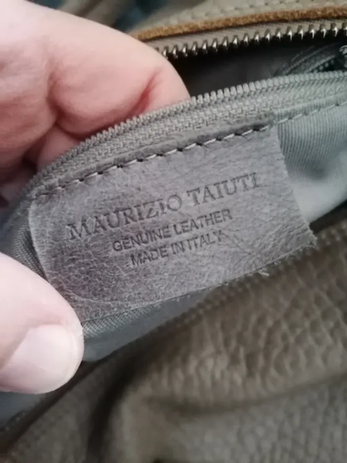 Sac à main cuir véritable Maurizio Taiuti - photo numéro 5