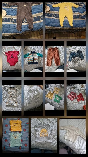 Lot de vêtements 