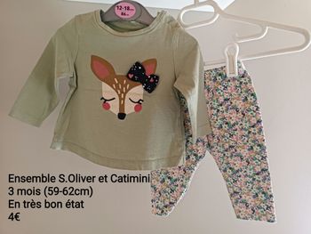Ensemble S.Oliver et Catimini