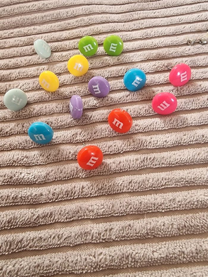 Lot boucles d'oreilles mms - photo numéro 2