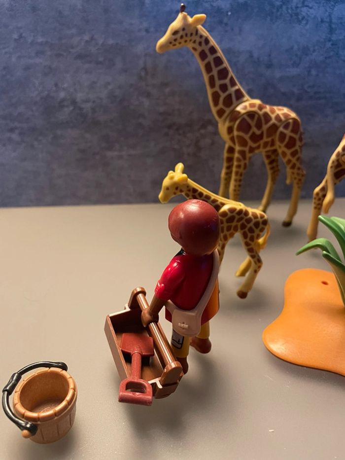 Playmobil safari girafe soigneur - photo numéro 7