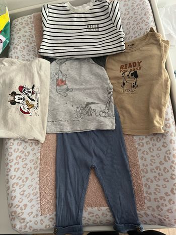 Lots vêtement  bébé garçon 9mois