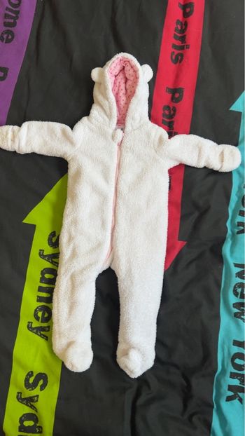 Combinaison chaude hiver bébé 